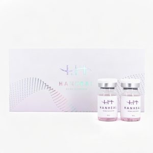 Hanheal PDRN skin booster kit with 5ml vials of salmon DNA mesotherapy solution for anti-aging and rejuvenation