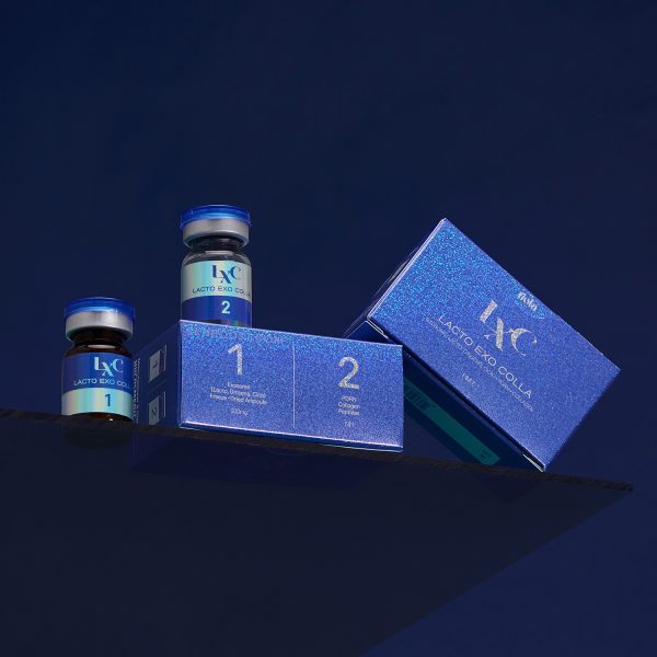 single treatment of lacto EXO colla exosome skin booster