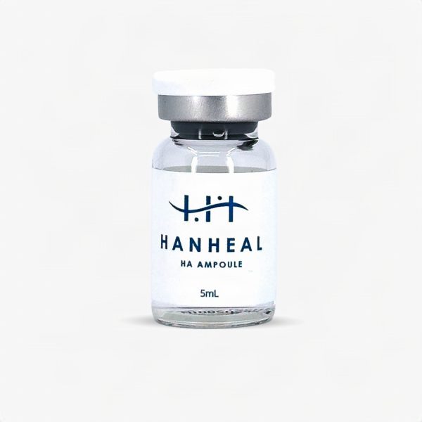 Single 5ml Hanheal HA Ampoule vial close up