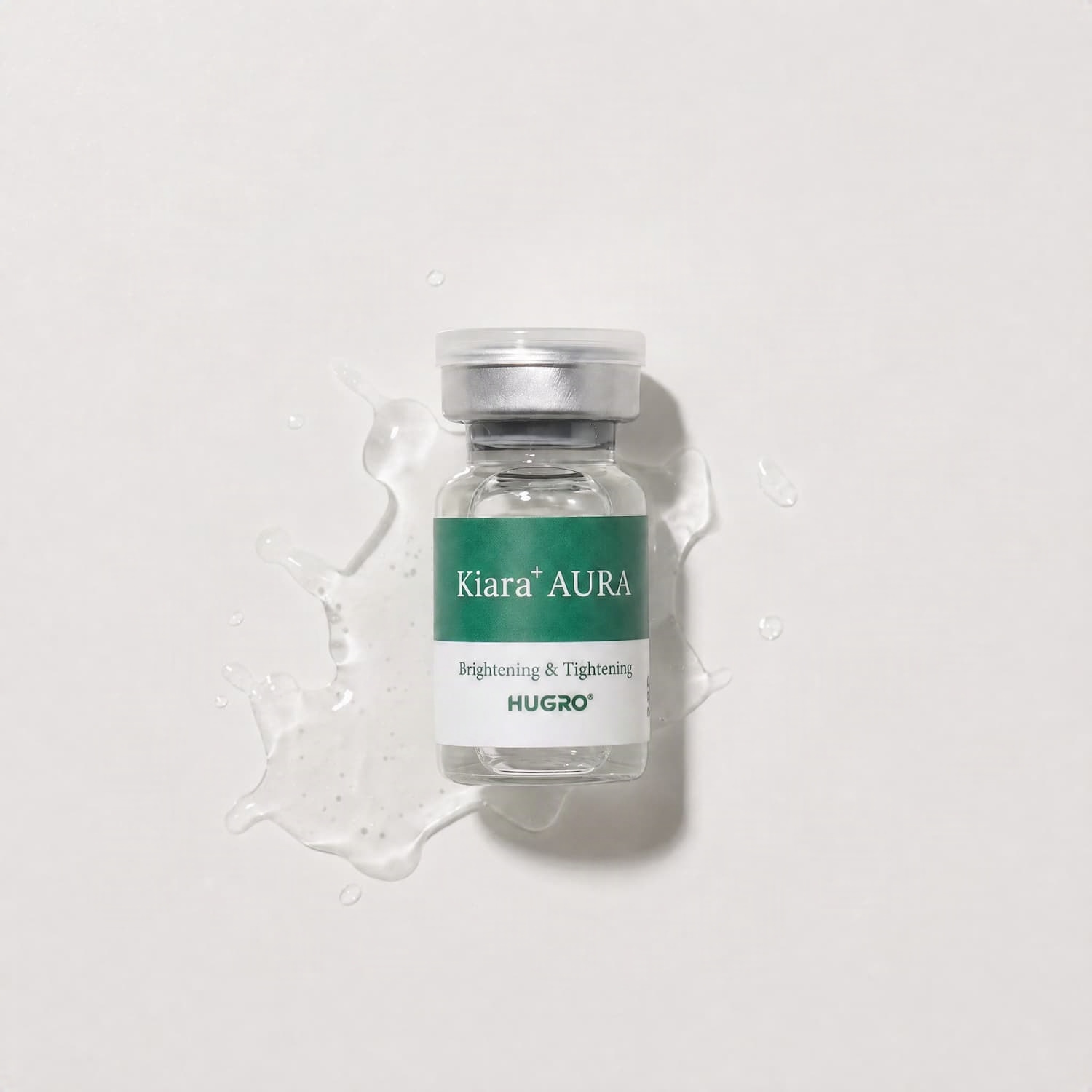 Kiara+AURA HUGRO growth factor and hyaluronic acid cell booster by BioPlus, 3.5ml vial